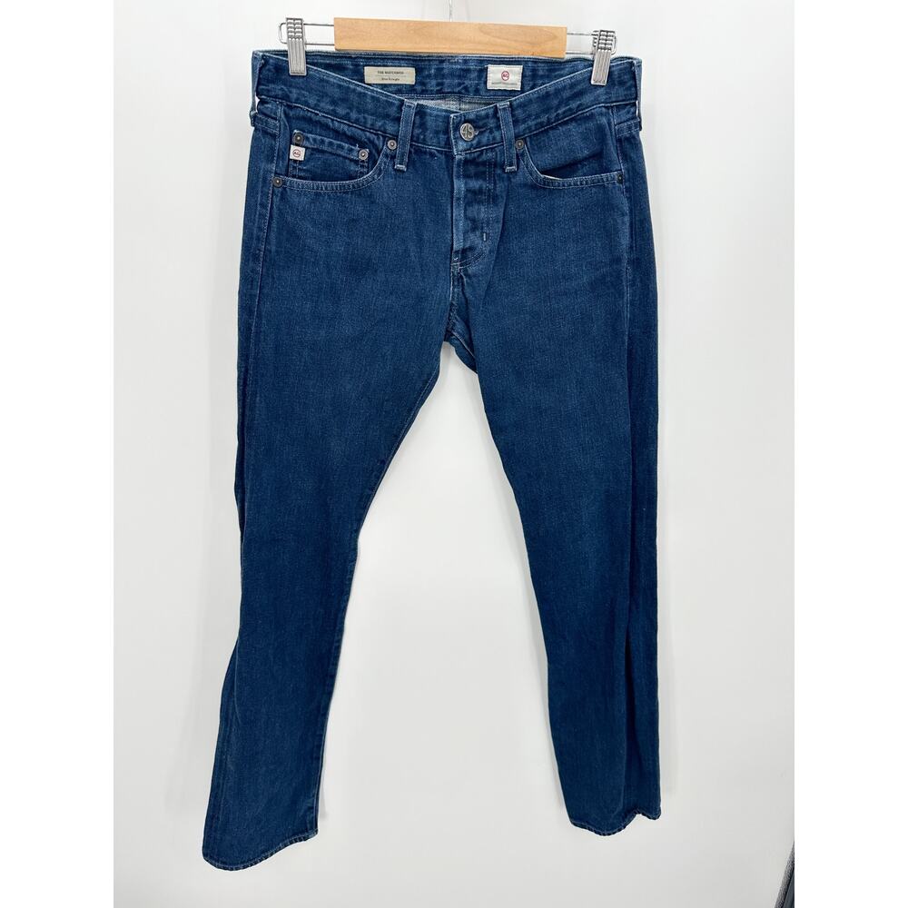 Adriano Goldschmied AG The Matchbox Slim‎ Straight Denim Jeans Mens Size 30R
